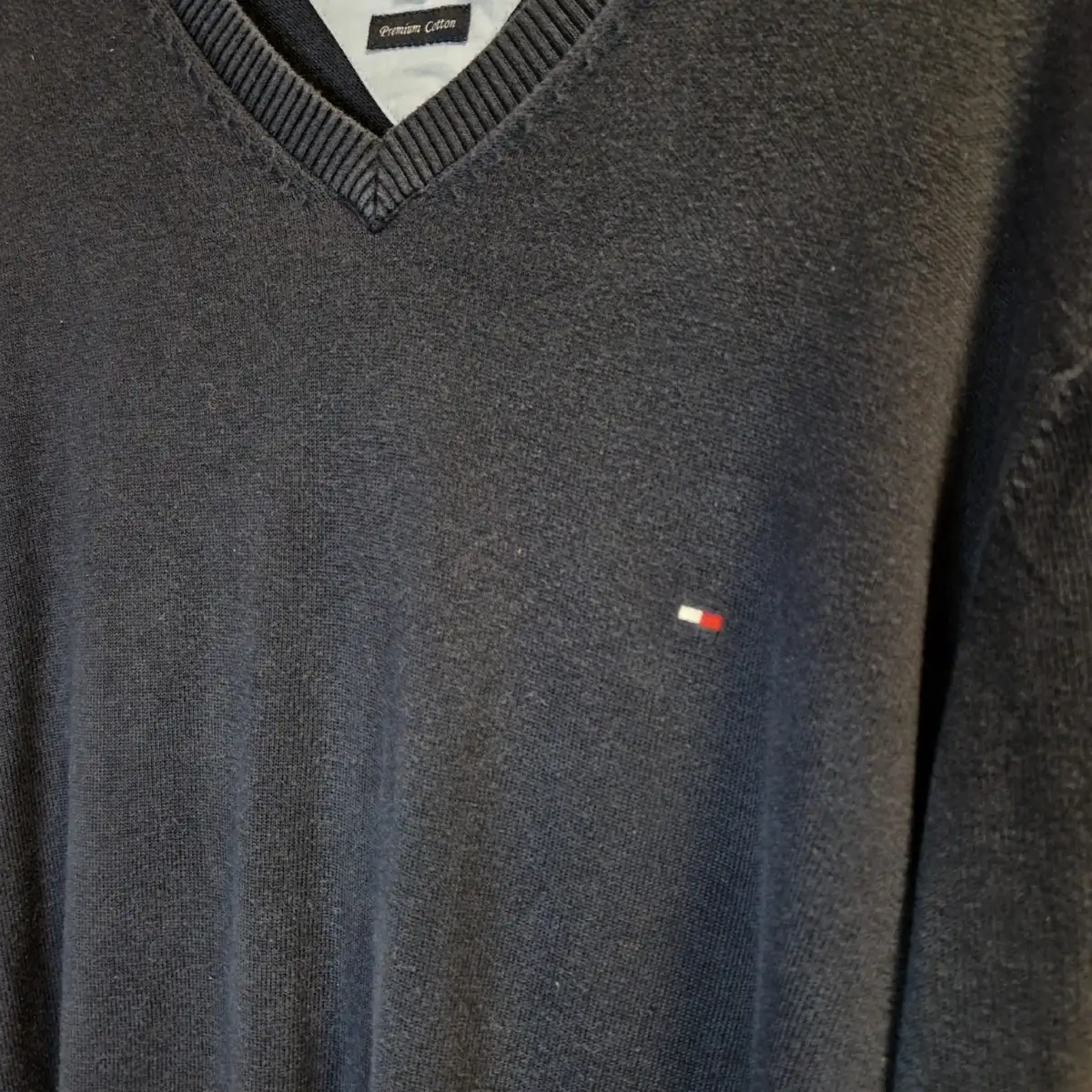 Pull Col V Tommy Hilfiger