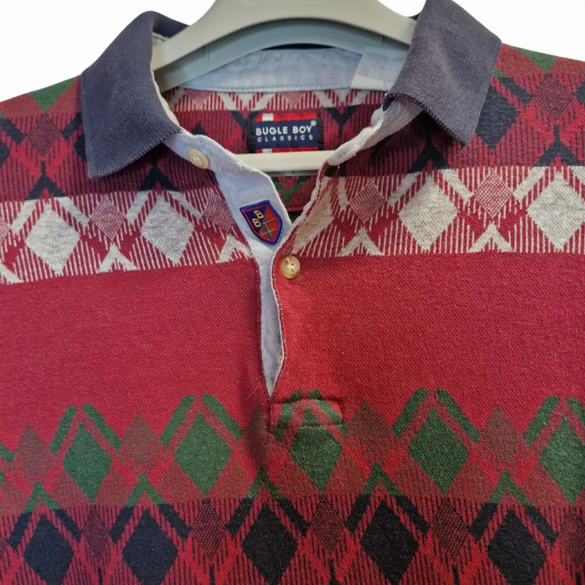 Polo Manche Longue Vintage 90