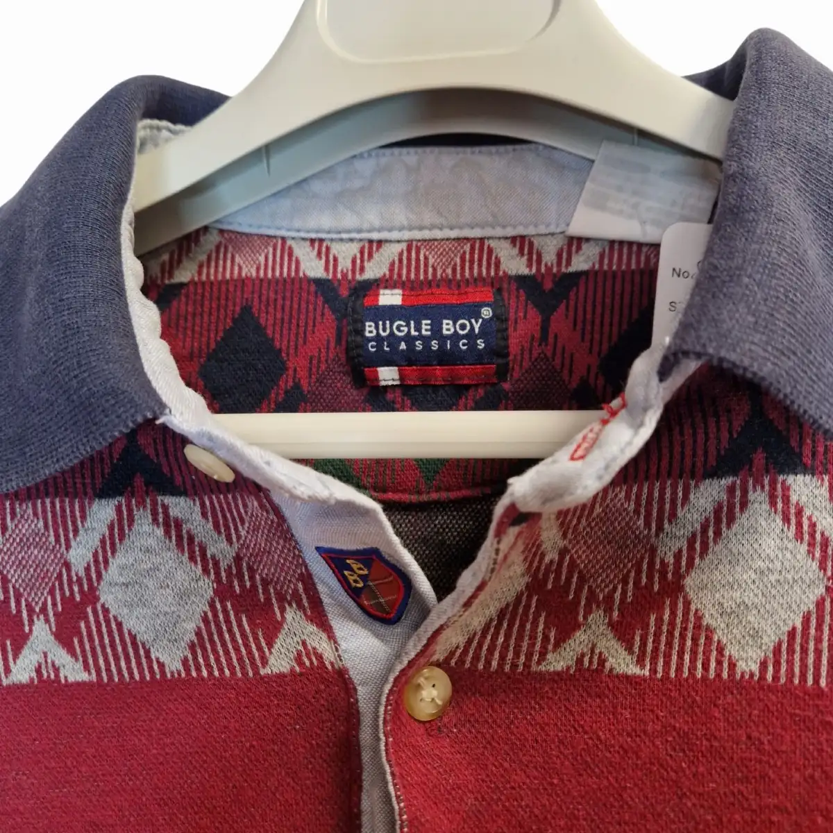 Polo Manche Longue Vintage 90