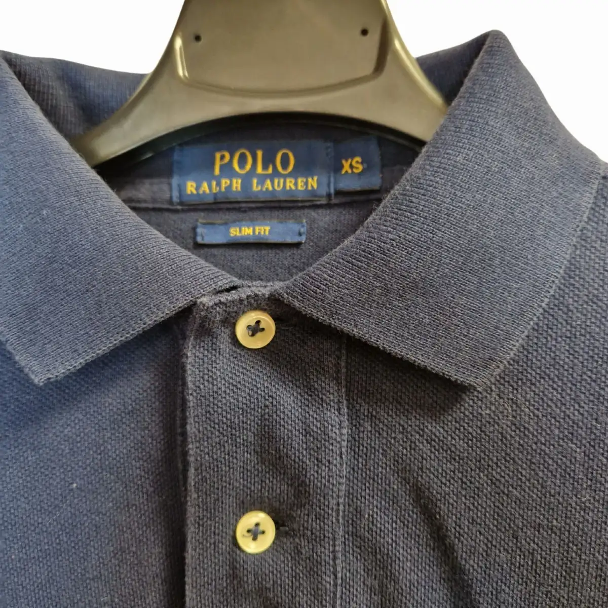 Polo Manche Longue Ralph Lauren - Marine