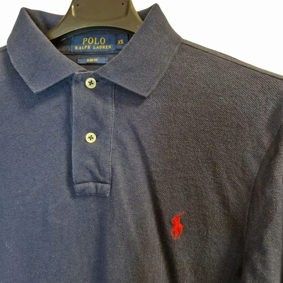 Polo Manche Longue Ralph Lauren - Marine