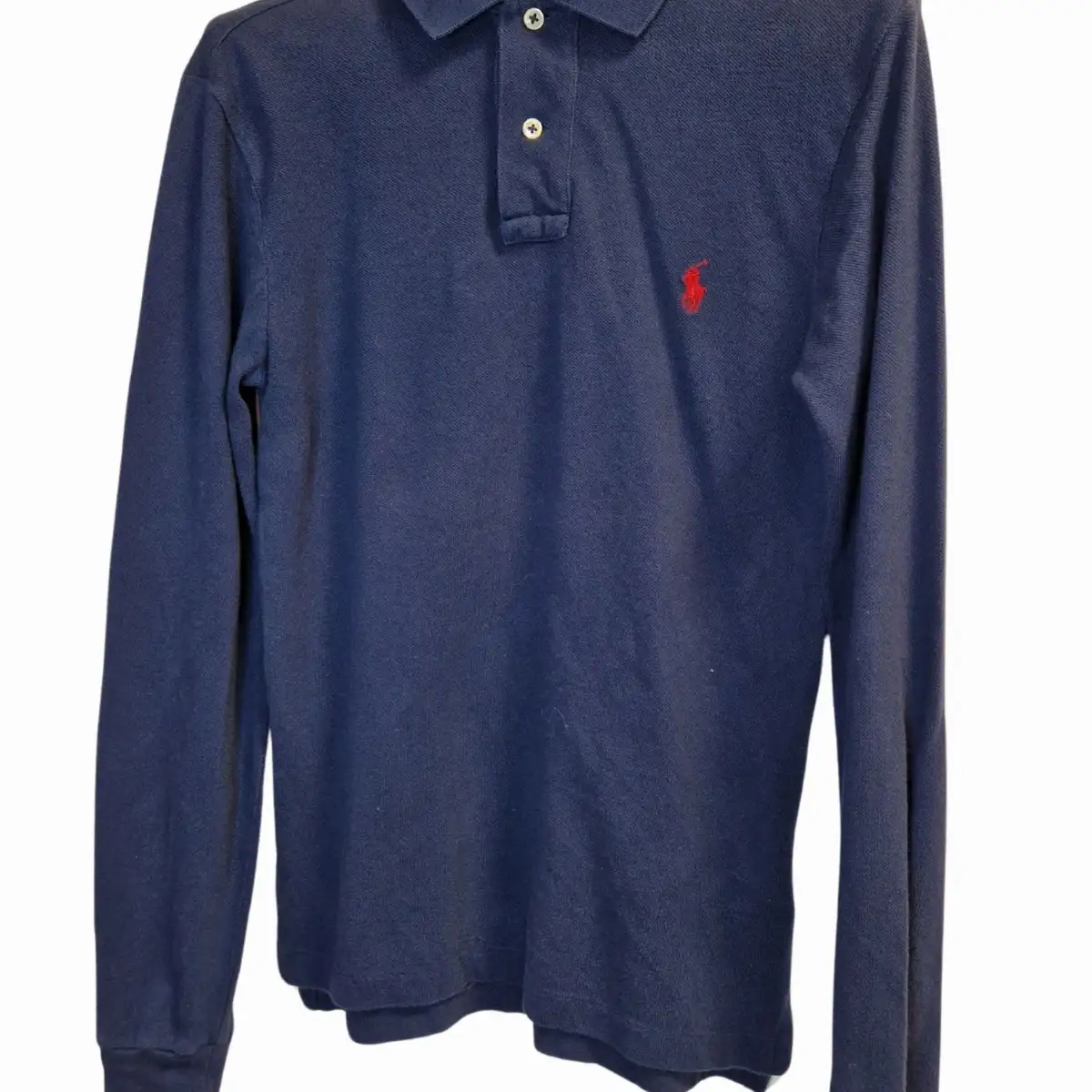 Polo Manche Longue Ralph Lauren - Marine