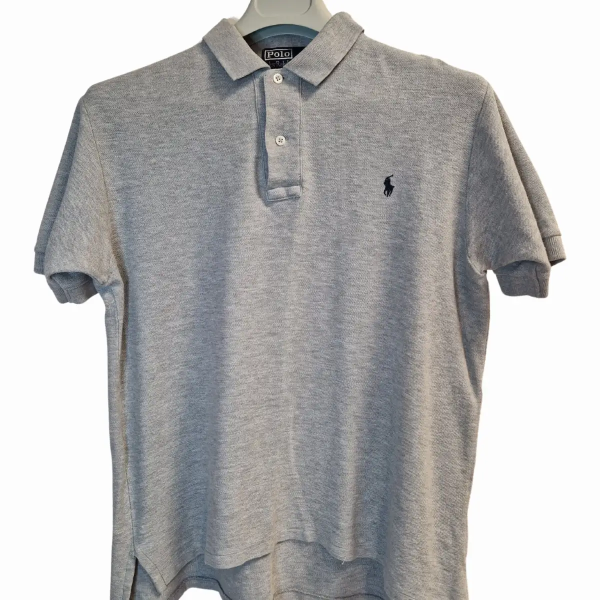 Polo Manche courte Ralph Lauren gris taille L