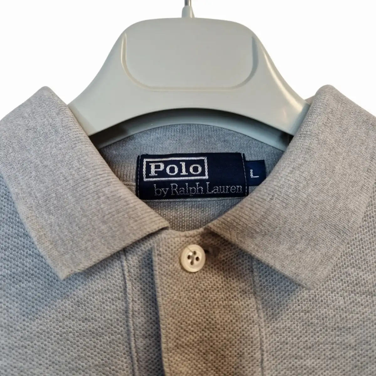 Polo Manche courte Ralph Lauren gris taille L