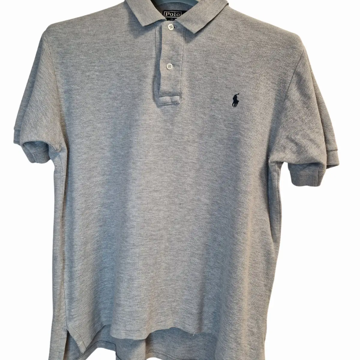 Polo Manche courte Ralph Lauren gris taille L
