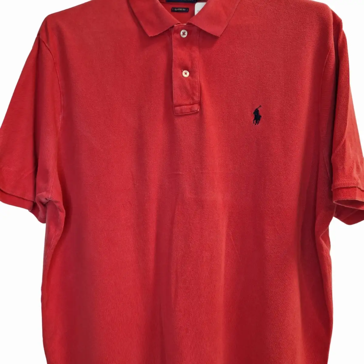 Polo Manche courte Ralph Lauren Rouge taille XL
