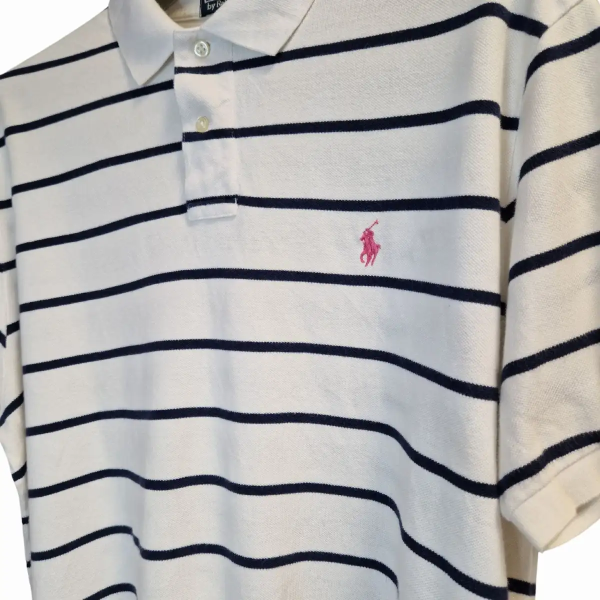 Polo Manche Courte Ralph Lauren Rayures XXL