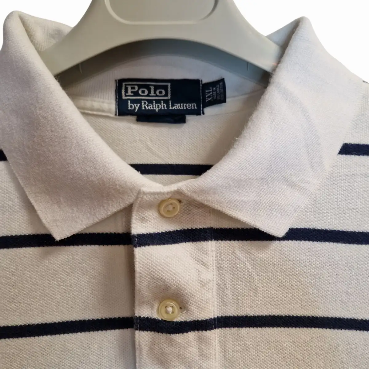 Polo Manche Courte Ralph Lauren Rayures XXL