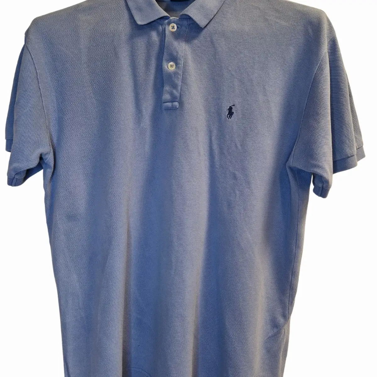 Polo Manche Courte Ralph Lauren Bleu taille M