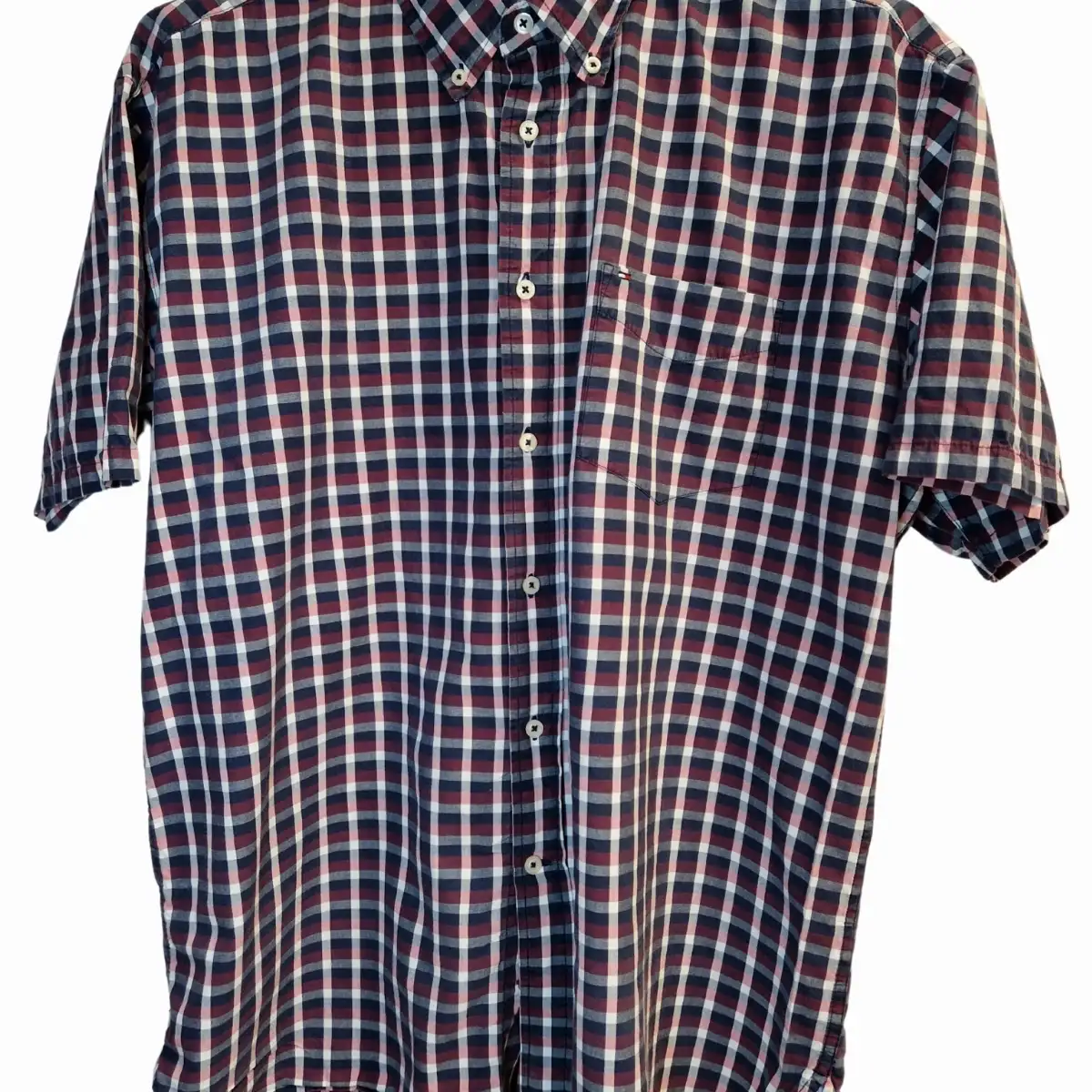 Chemise Manche Courte Tommy Hilfiger taille XL - Carreaux