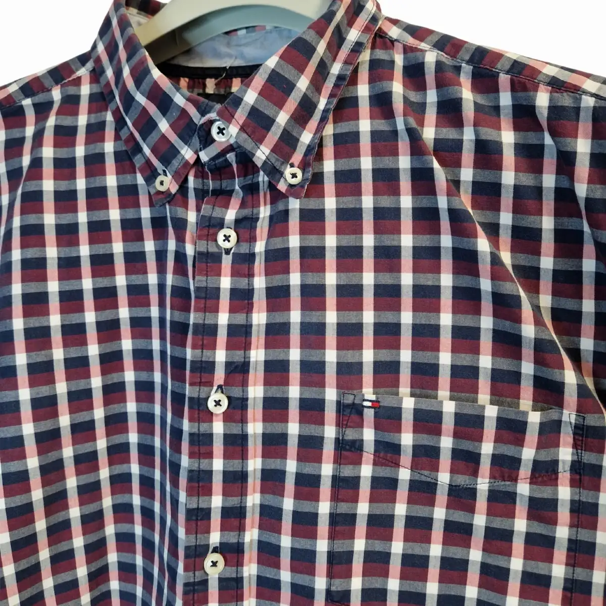 Chemise Manche Courte Tommy Hilfiger taille XL - Carreaux