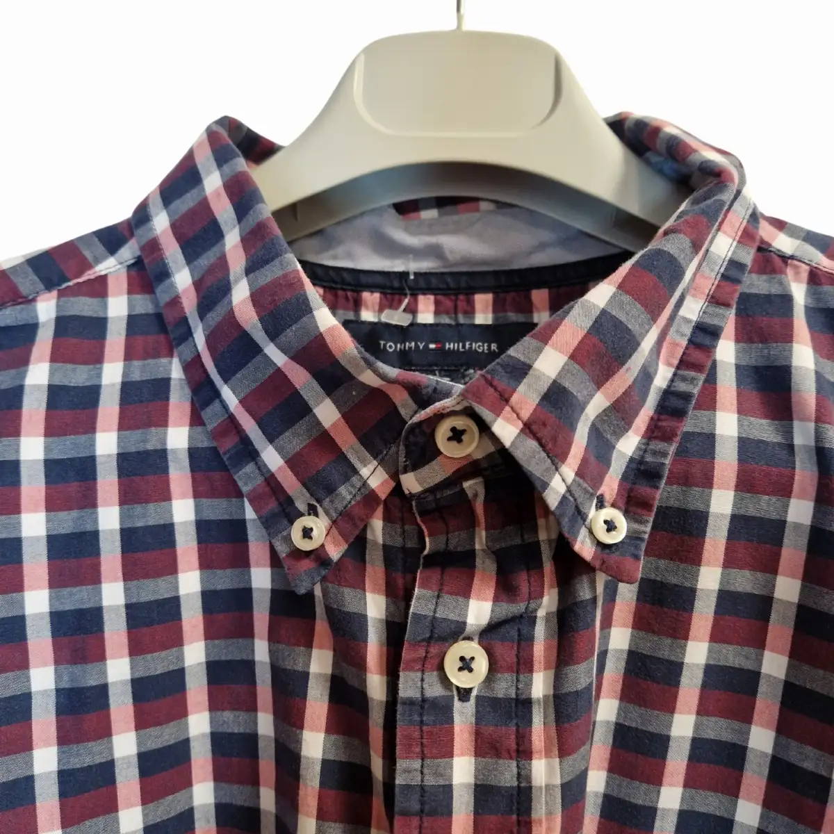 Chemise Manche Courte Tommy Hilfiger taille XL - Carreaux