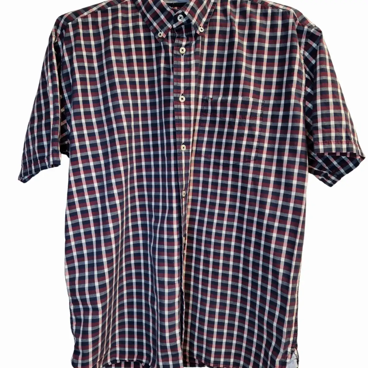 Chemise Manche Courte Tommy Hilfiger taille XL - Carreaux