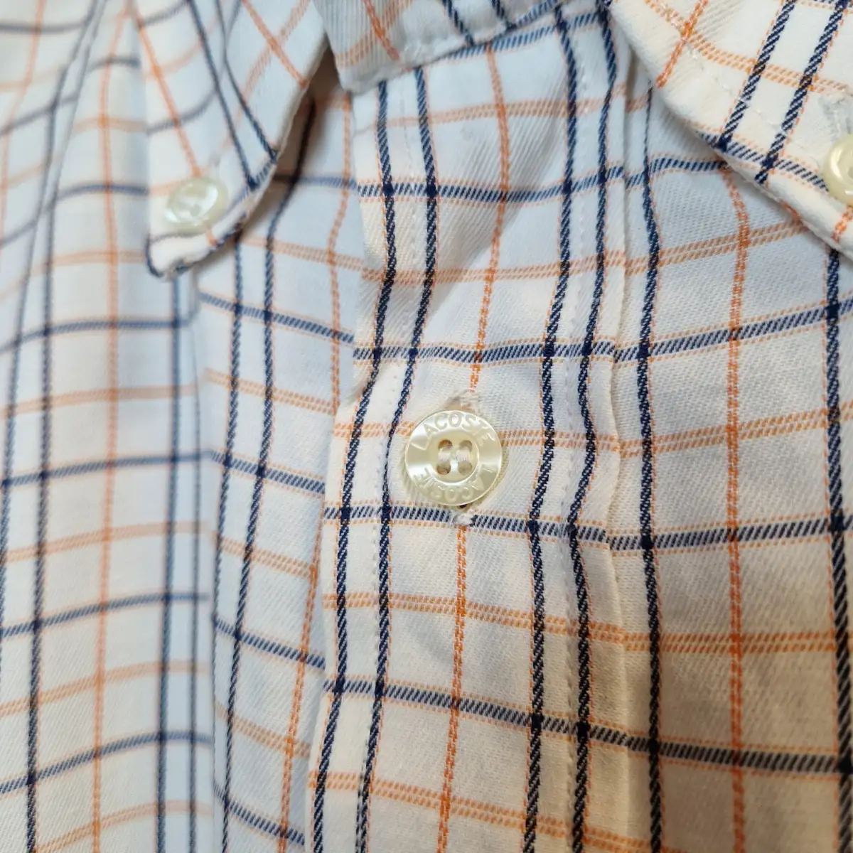 Chemise Manche Longue Lacoste -  Carreaux