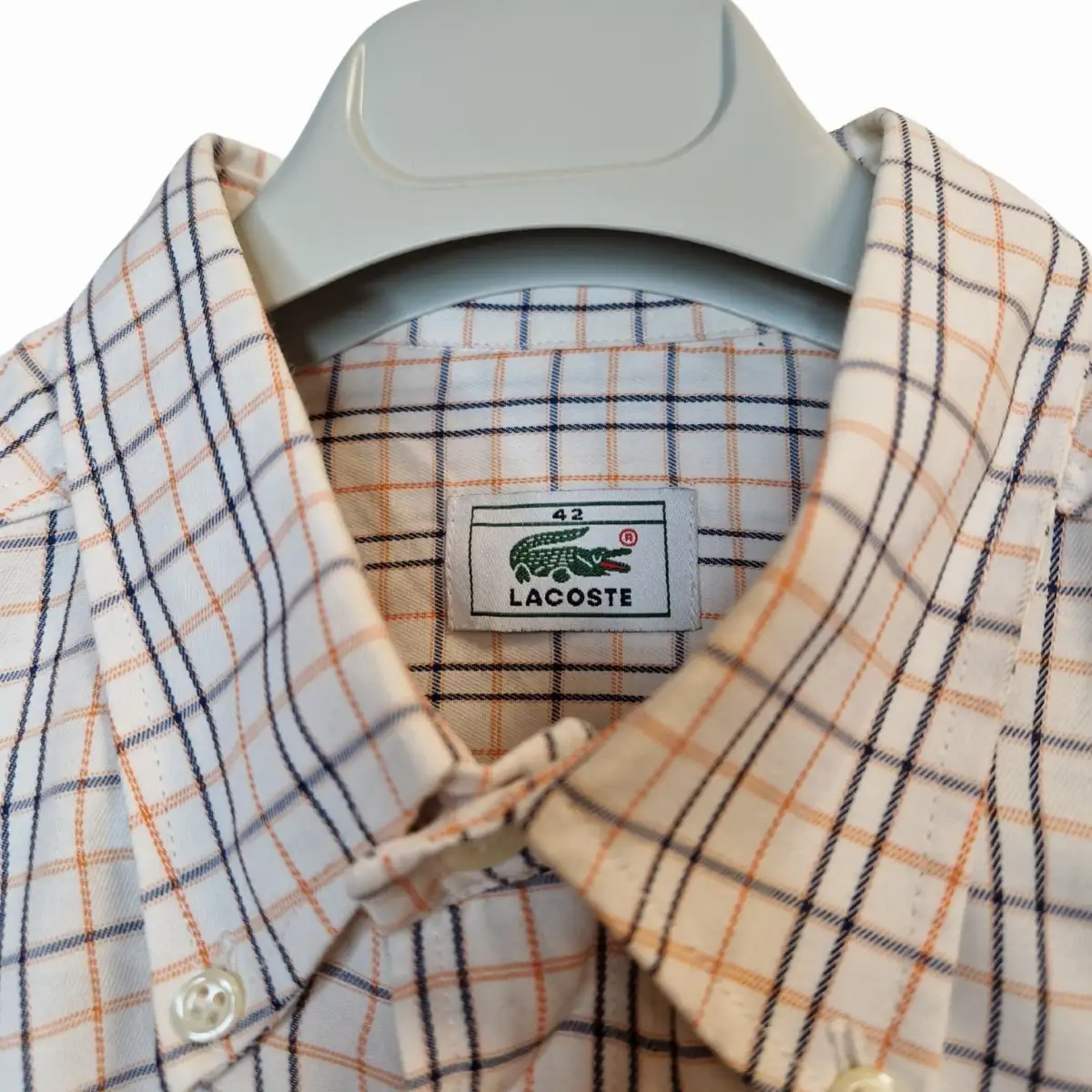 Chemise Manche Longue Lacoste -  Carreaux