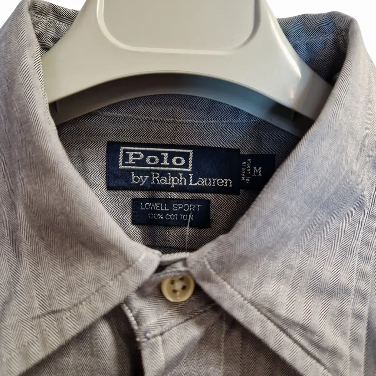 Chemise Manche Longue Ralph Lauren taille M - Gris