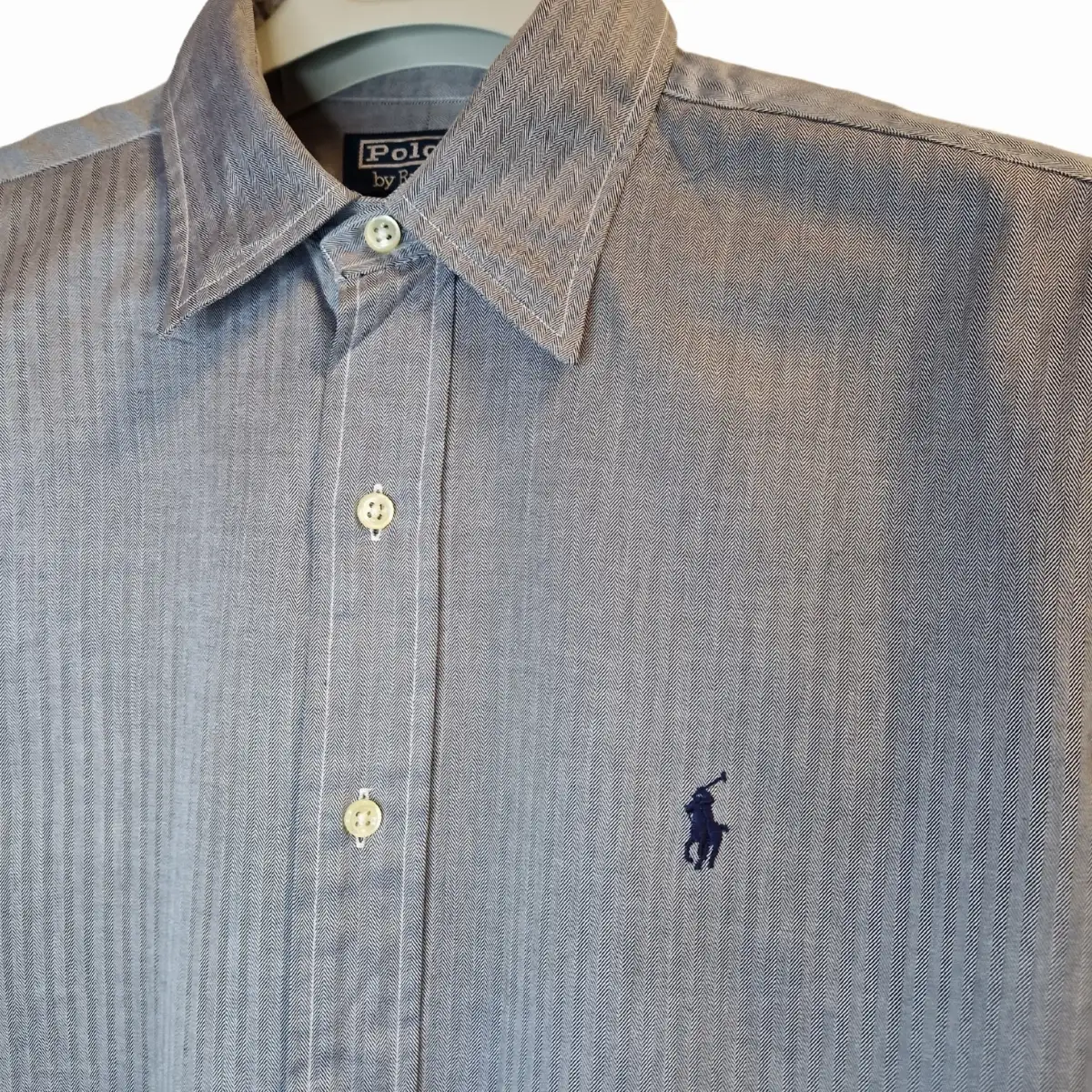 Chemise Manche Longue Ralph Lauren taille M - Gris