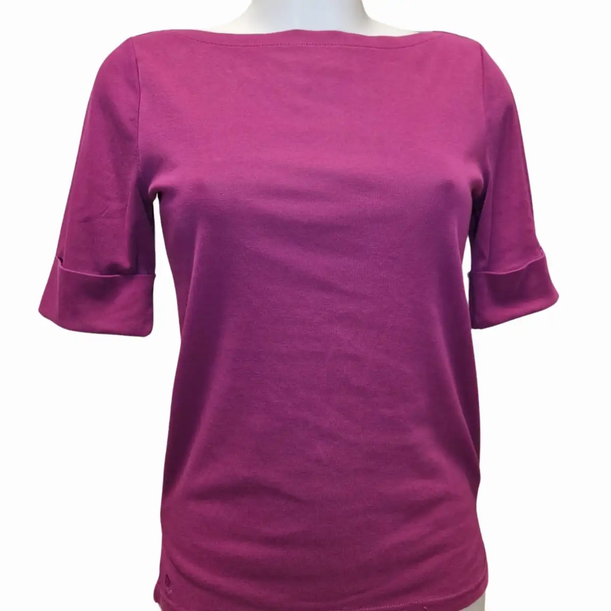 Tee-shirt Ralph Lauren - Taille S - STRETCH COTTON BOATNECK