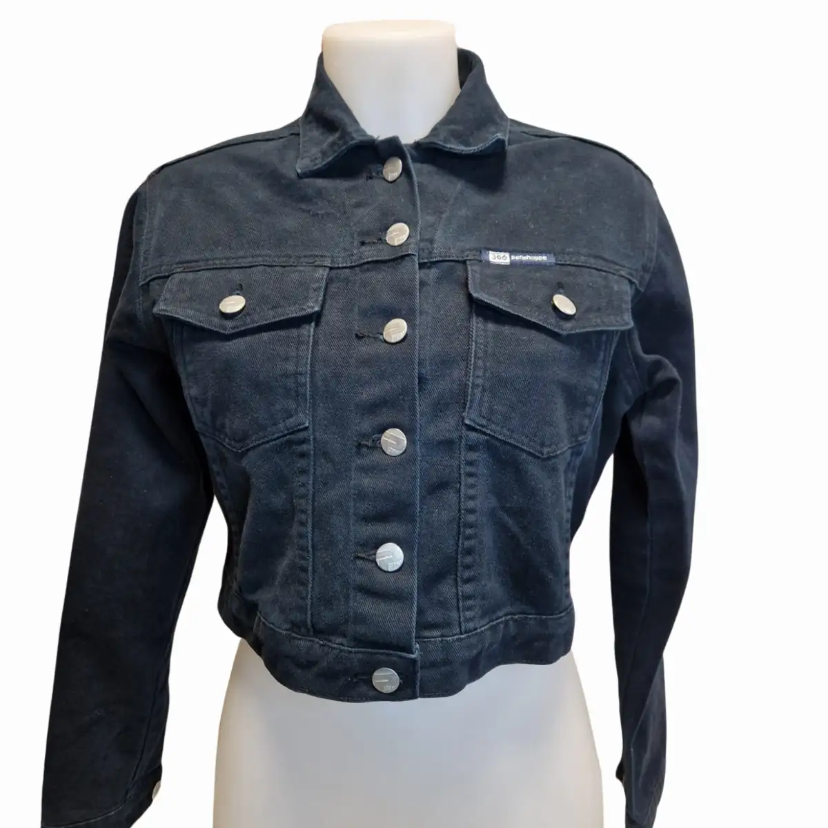 Veste en jeans noir - taille S