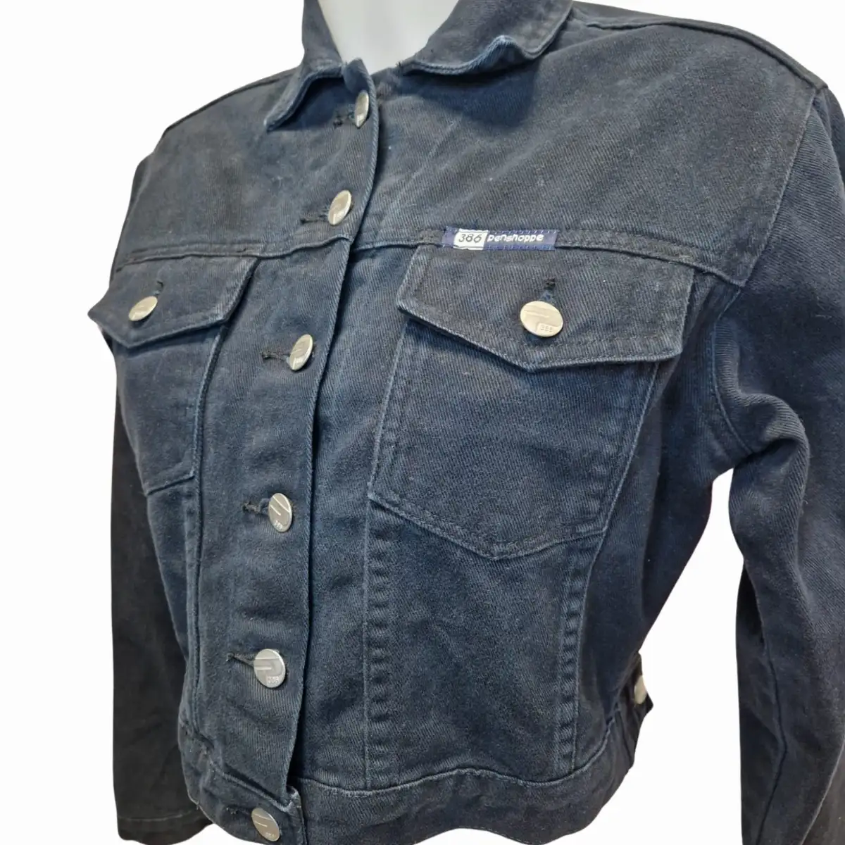 Veste en jeans noir - taille S