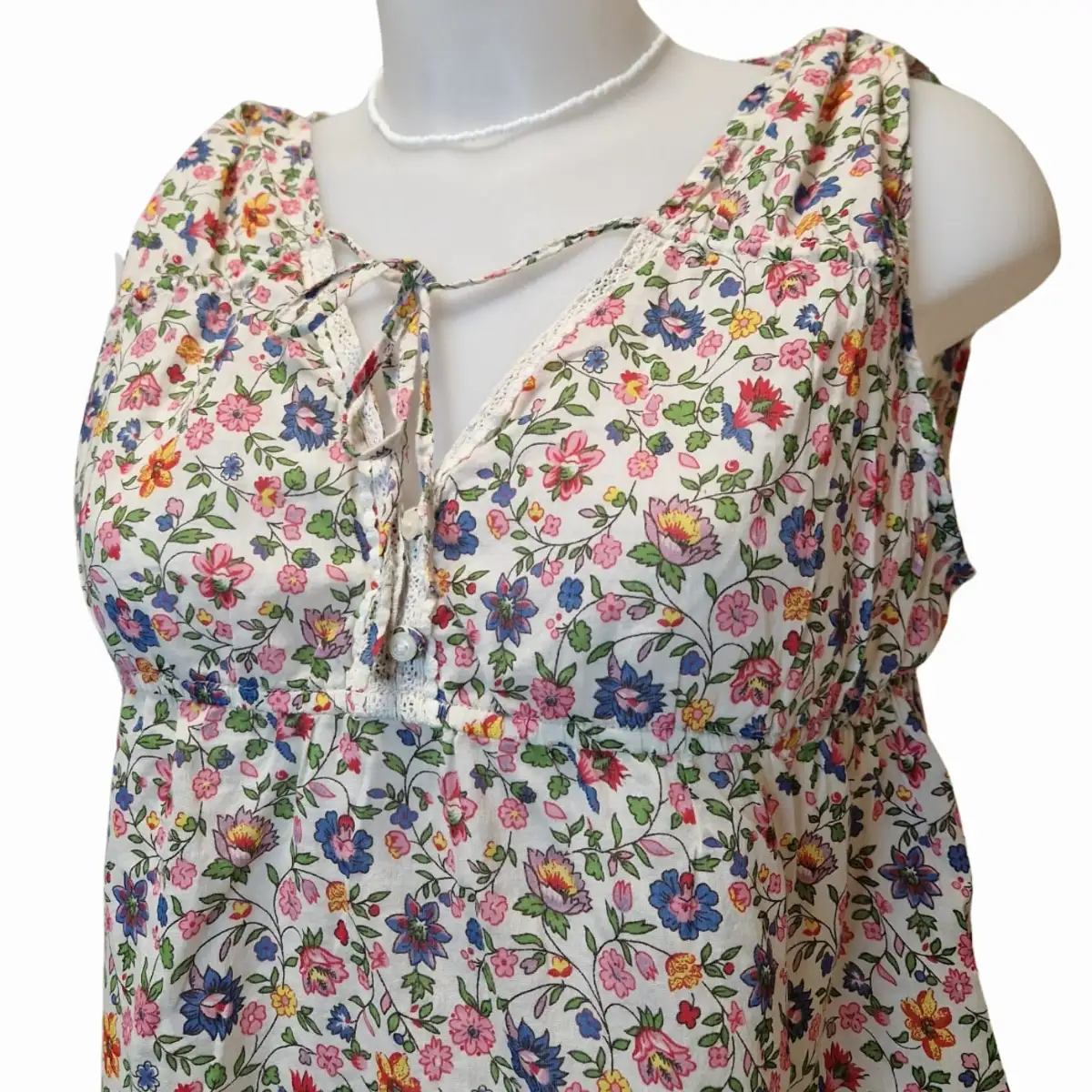 Haut fleurie Ralph Lauren taille S