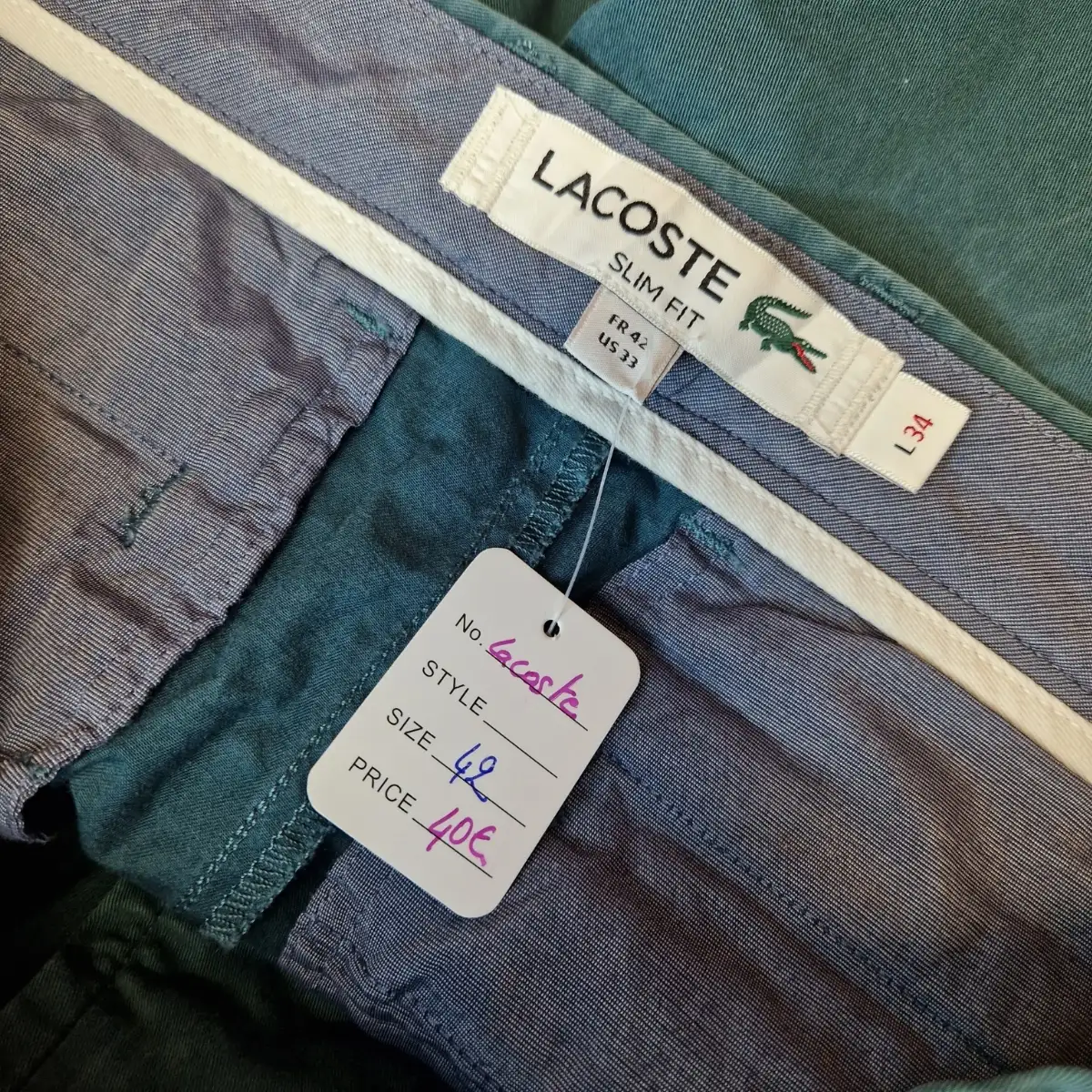 Pantalon Lacoste